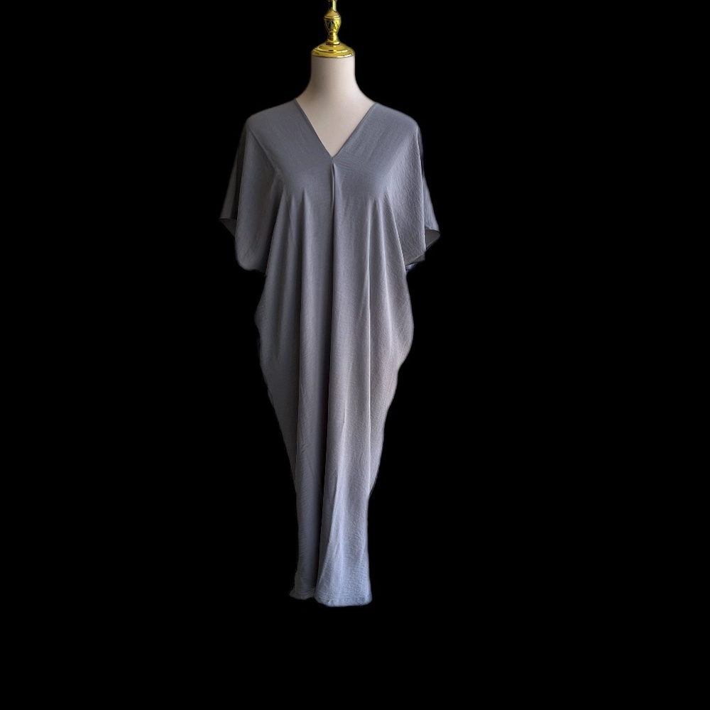 0065/ Gray Dress Crinkle Airflow Material - Picture 8 of 10